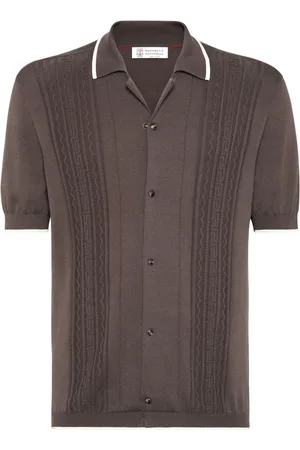 Brunello Cucinelli Polo à manches courtes