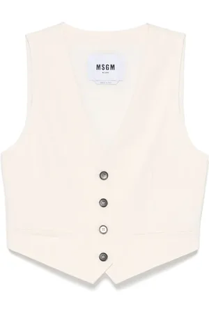 Msgm Veston à tissu flammé
