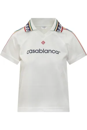 Casablanca Polo à logo imprimé