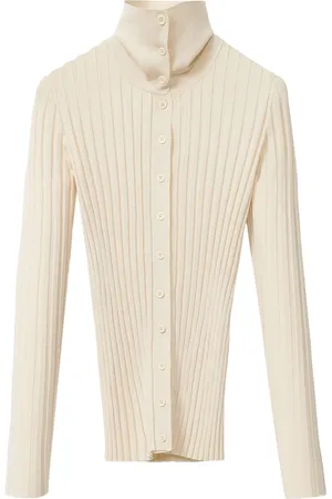 Fabiana Filippi Cardigan en maille épaisse nervurée
