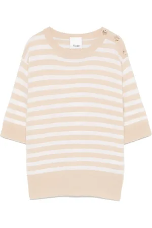 Allude T-shirt à rayures