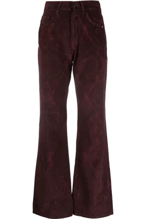 AMISH Pantalon à imprimé graphique