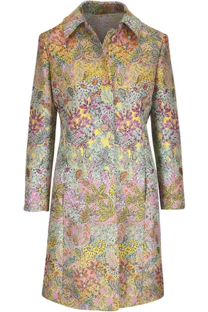 Etro Manteau à fleurs en jacquard