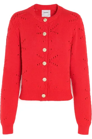Barrie Cardigan à motif pointelle