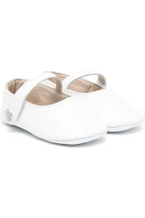 Babywalker Ballerines en cuir à ornements strassés