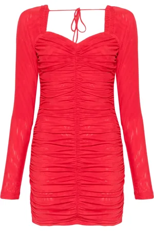 ROTATE Robe courte en mesh