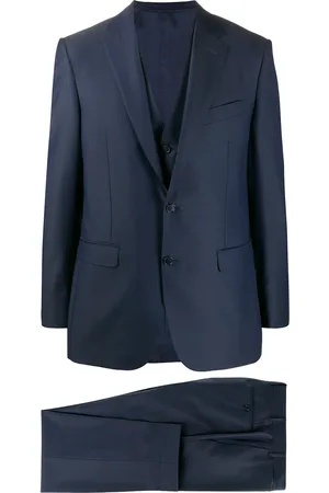 CANALI Costume à revers crantés