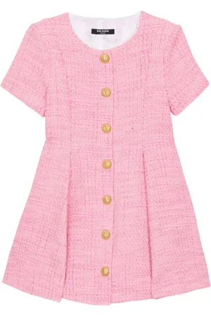 Balmain Robe évasée en tweed