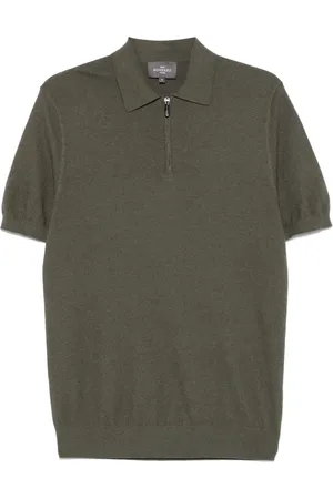 ERIC BOMPARD Polo zippé en piqué