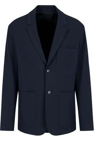 Emporio Armani Blazer à simple boutonnage