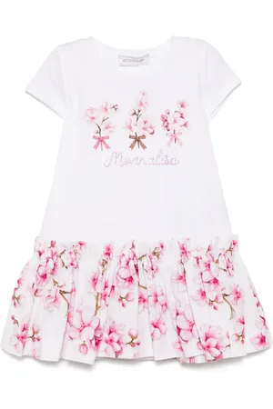 MONNALISA Robe à fleurs en all over