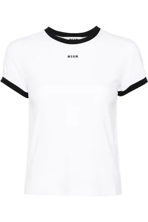 Msgm T-shirt à logo imprimé