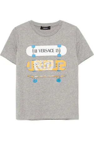 VERSACE T-shirt à imprimé skater