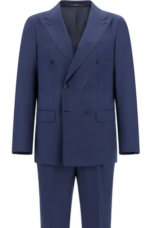Boggi Milano Costume en laine à motif