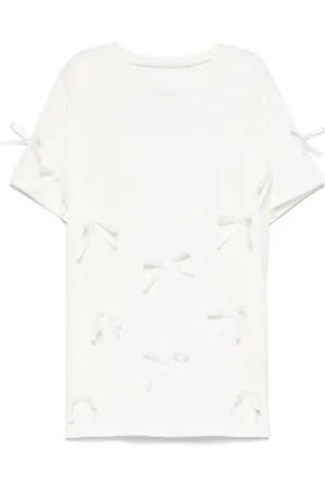 DOUUOD KIDS T-shirt à détail de nœud