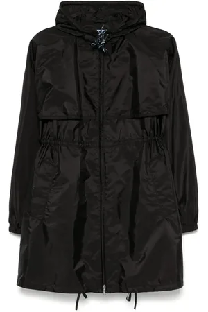 Prada Manteau court à col montant