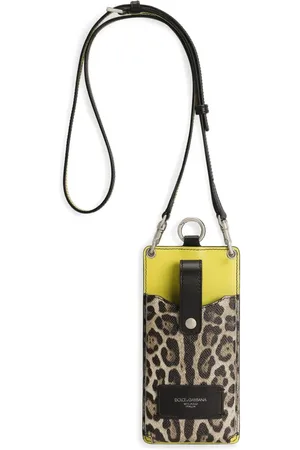 Dolce & Gabbana étui pour smartphone à imprimé léopard