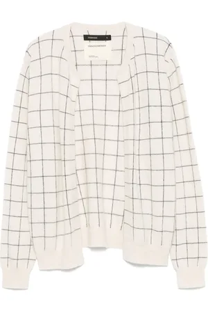 Frenckenberger Cardigan à carreaux