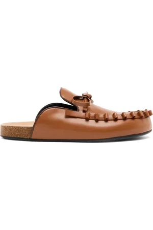 J.W.Anderson Mules Ruffle en cuir d