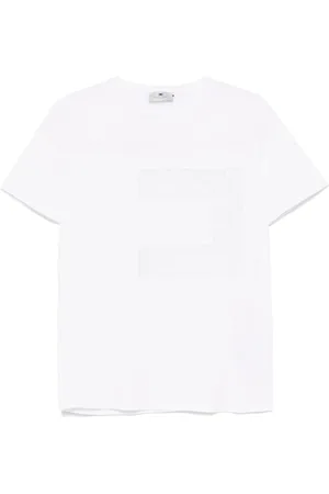Elisabetta Franchi T-shirt à logo en voile