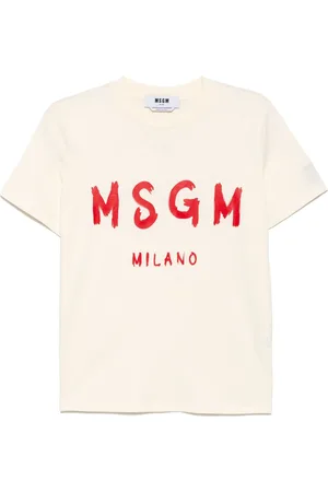 Msgm T-shirt à logo imprimé