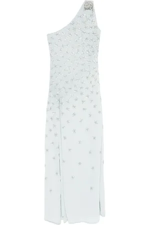 AMEN Robe longue à détails de clous