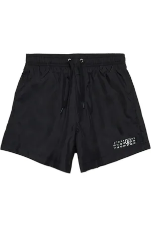 Maison Margiela Short de bain à logo imprimé