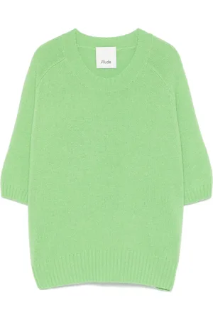 Allude T-shirt en cachemire