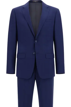 Boggi Milano Costume en laine à carreaux Prince de Galles