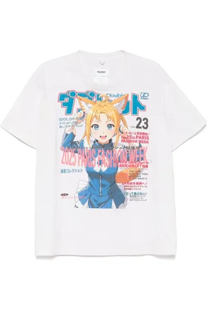 DOUBLET T-shirt à imprimé graphique