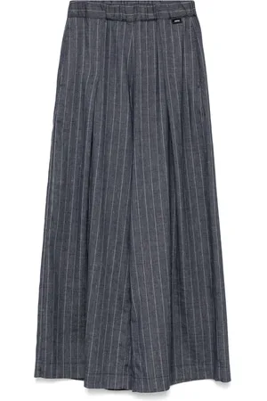 Aspesi Pantalon à fines rayures