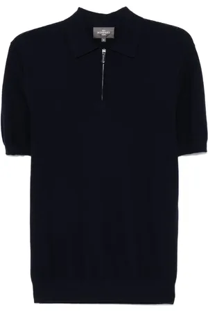 ERIC BOMPARD Polo zippé en piqué