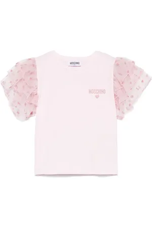 Moschino Blouse à manches volantées