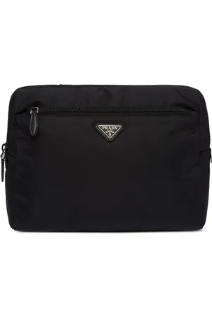 Prada Pochette à plaque logo