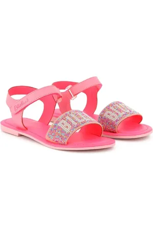 Billieblush Sandales à logo strassé