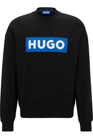 HUGO BOSS Sweat en coton à logo imprimé