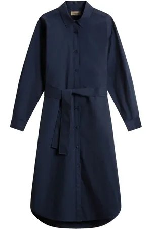 Woolrich Robe-chemise à taille ceinturée