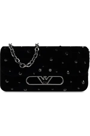 Emporio Armani Sac porté épaule à plaque logo