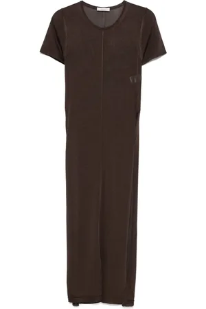LEMAIRE Robe en maille à coupe longue