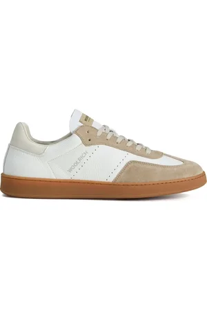 Woolrich Baskets en daim et cuir