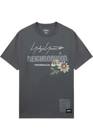 YOHJI YAMAMOTO X Neighborhood t-shirt en coton