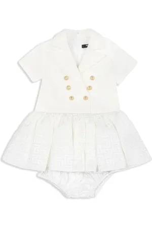 Balmain Robe à boutonnière croisée