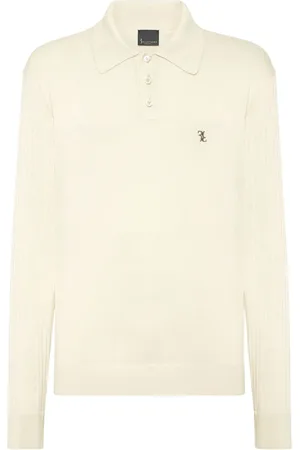 BILLIONAIRE Polo à plaque logo