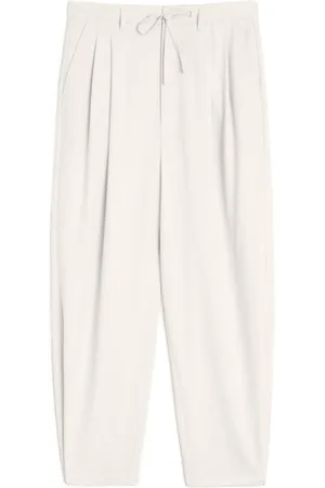 LEMAIRE Pantalon court à détails plissés