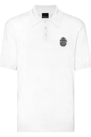 BILLIONAIRE Polo à logo appliqué