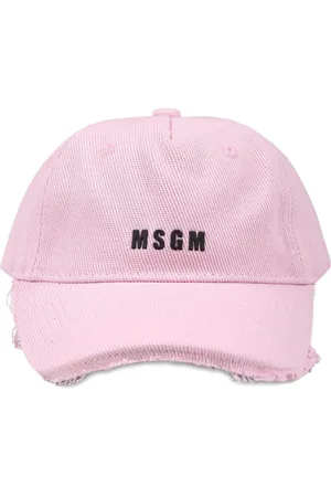 Msgm Casquette à logo brodé