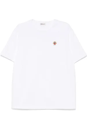 Bally T-shirt à logo brodé