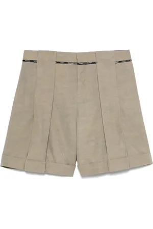 Balmain Short à design plissé