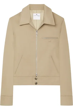 Courrèges Veste à fermeture zippée