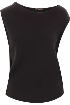 Loro Piana T-shirt à coupe asymétrique